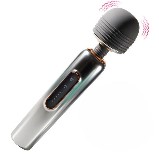 Clitoral Vibrator for Female Masturbation Orgasm AV Stick Magic Wand Massager Stimulate Nipple Clitoris Sex Toys for Woman