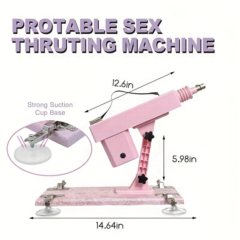Love Machine Sex Machine With Attachments And Upgraded Handle