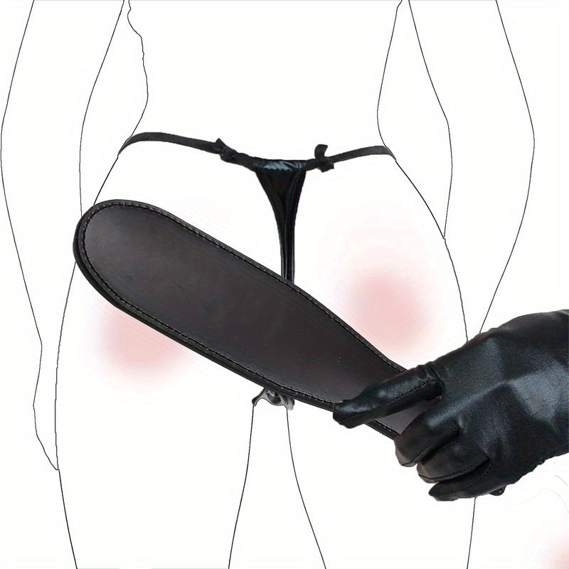 Paddle Leather Short for Adult Play & Horse Training( Extreme Studded) Spiked Slap for Couples( Flirting Supplies)