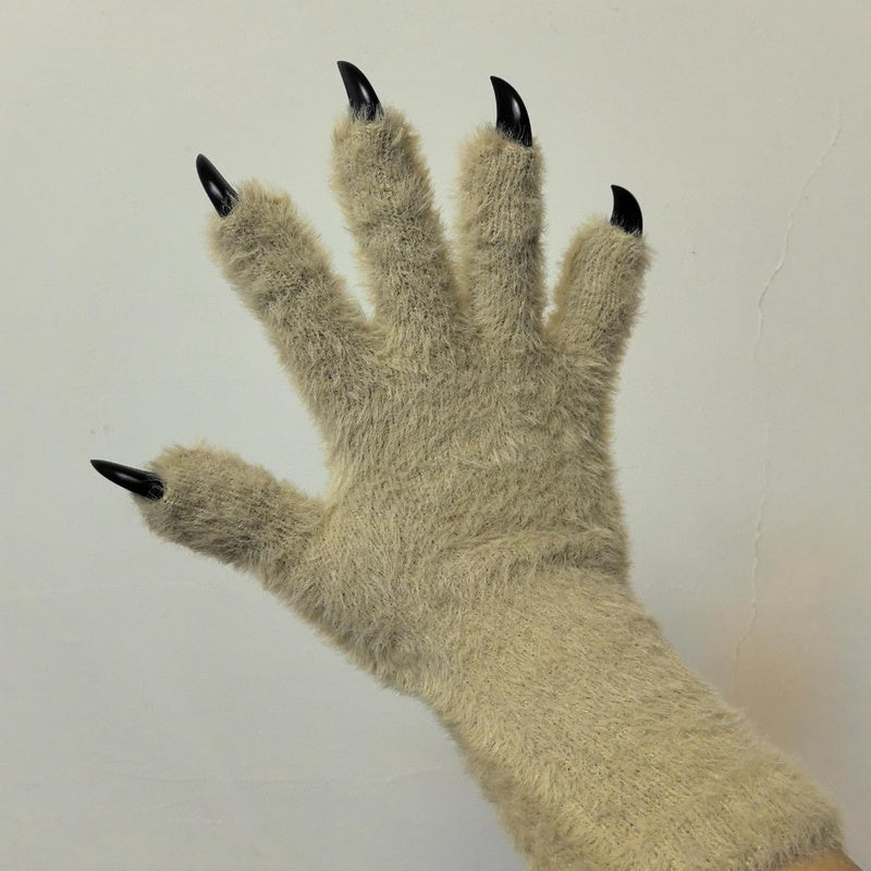 Kigurumi Fursuit Paws Gloves With Claws For Cosplay