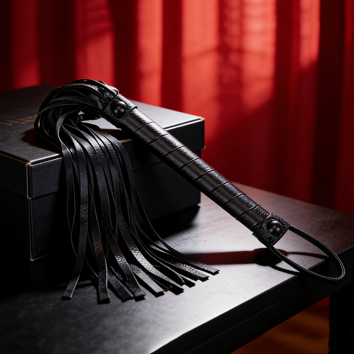 Equestrian Horse Whip Faux Leather Training Tool