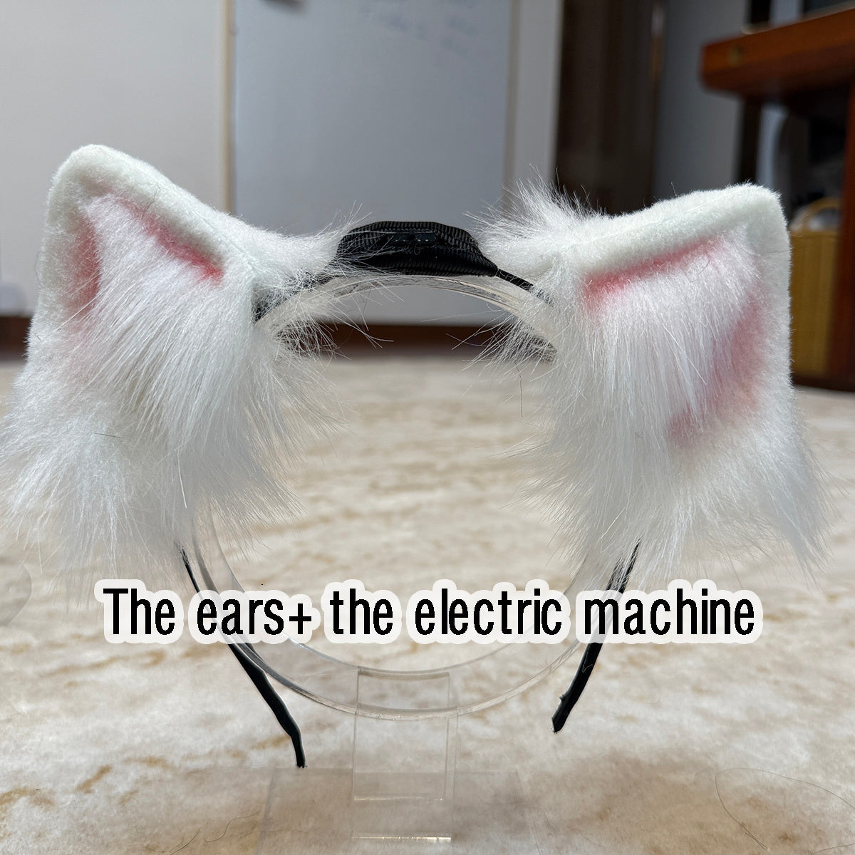Automatic Touch-Responsive Animal Ear Headband With Detachable Ears