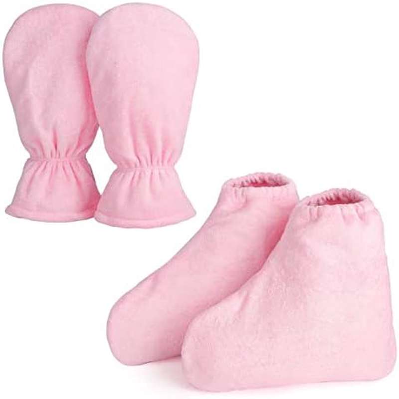 Segbeauty 200pcs Paraffin Wax Bath Liners Gloves Booties Hands Feet