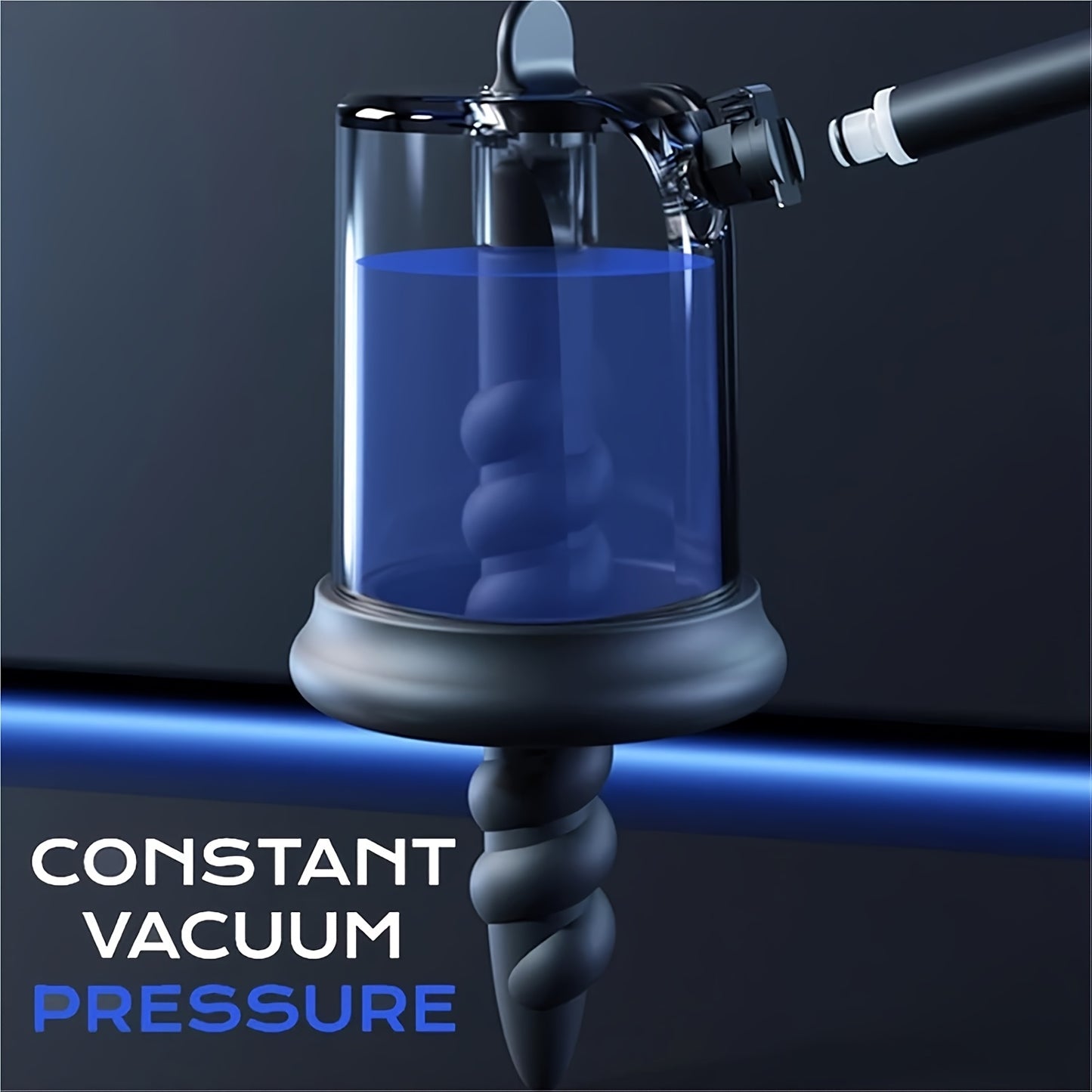 Inflatable Anal Plug Vacuum Pump Prostate Massager Kit