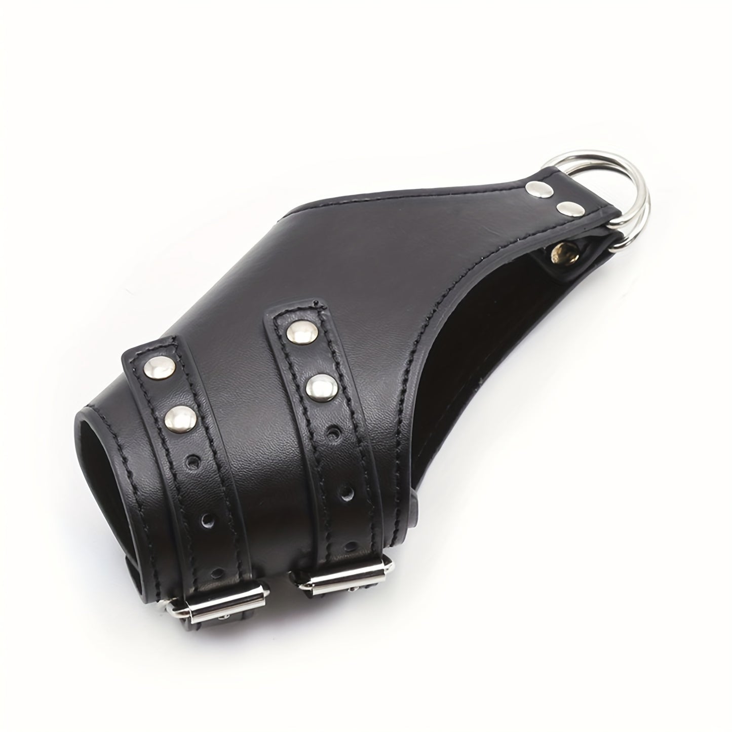 Halloween Leather Hang On Door Handcuffs for Adult Restraints