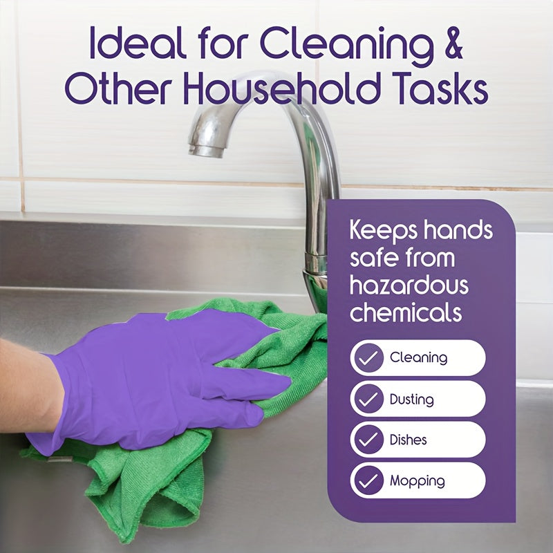 GTT Nitrile Gloves 4.5 Mil Disposable Ambidextrous Tattoo Applications