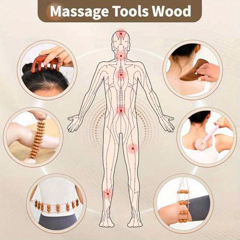 MADEROTERAPY 5 In 1 Massage Tool Set For Lymphatic Drainage