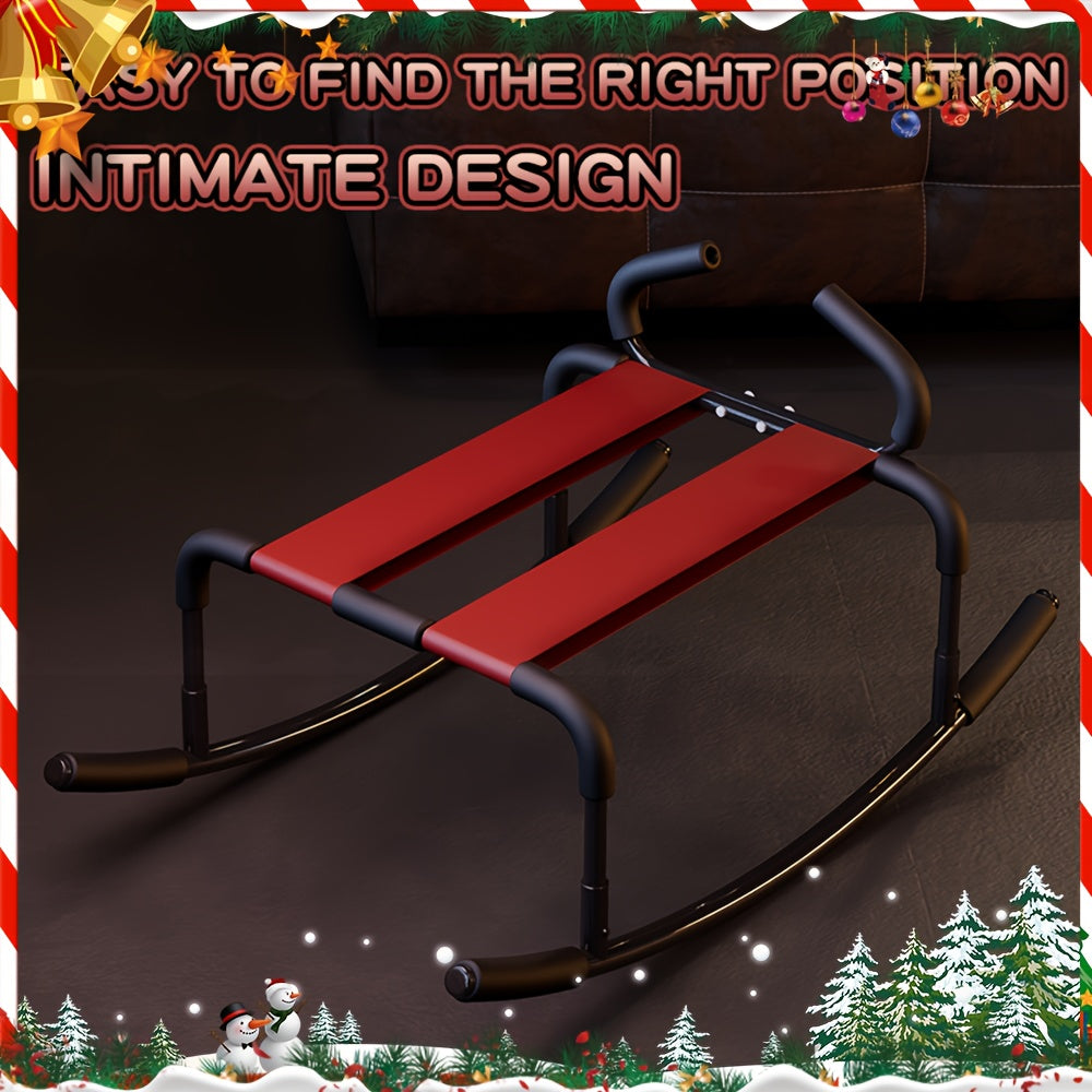 Sexual Restraint Chair, Swinging Sexual Chair, Sexual Furniture Stool, Height Lifting Chair, Lost Weight Bounce Stool, Sexual Novelty Toy, Couple, Red