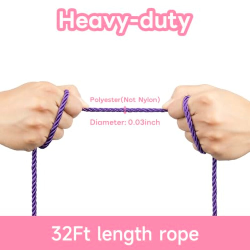 Japanese Shibari Rope Kit Silky Soft Polyester Ropes For Beginners