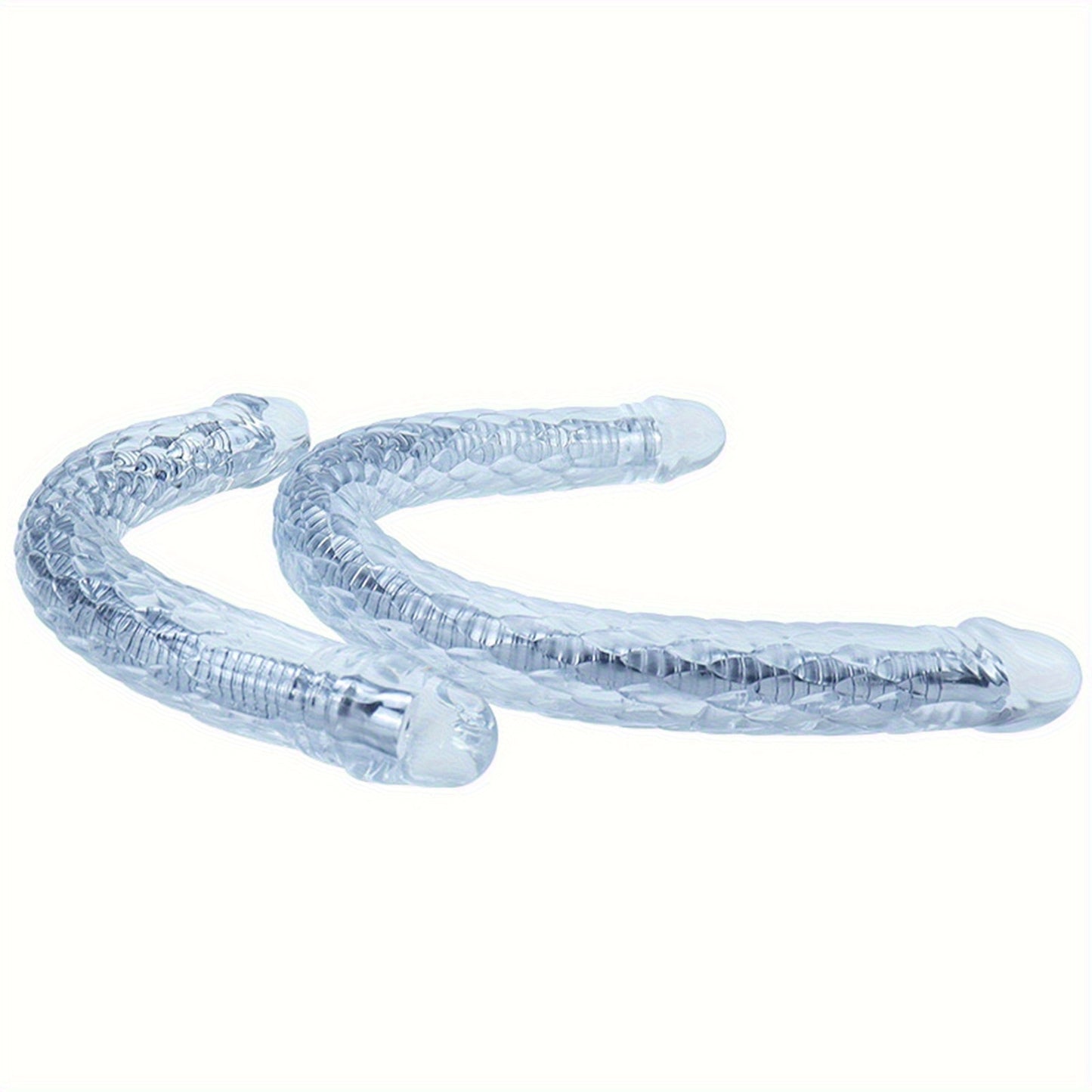 Silicone Double-Headed Dildo Massage Stick for G-Spot Stimulation