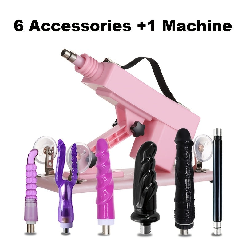 Love Machine Sex Machine With Attachments And Upgraded Handle