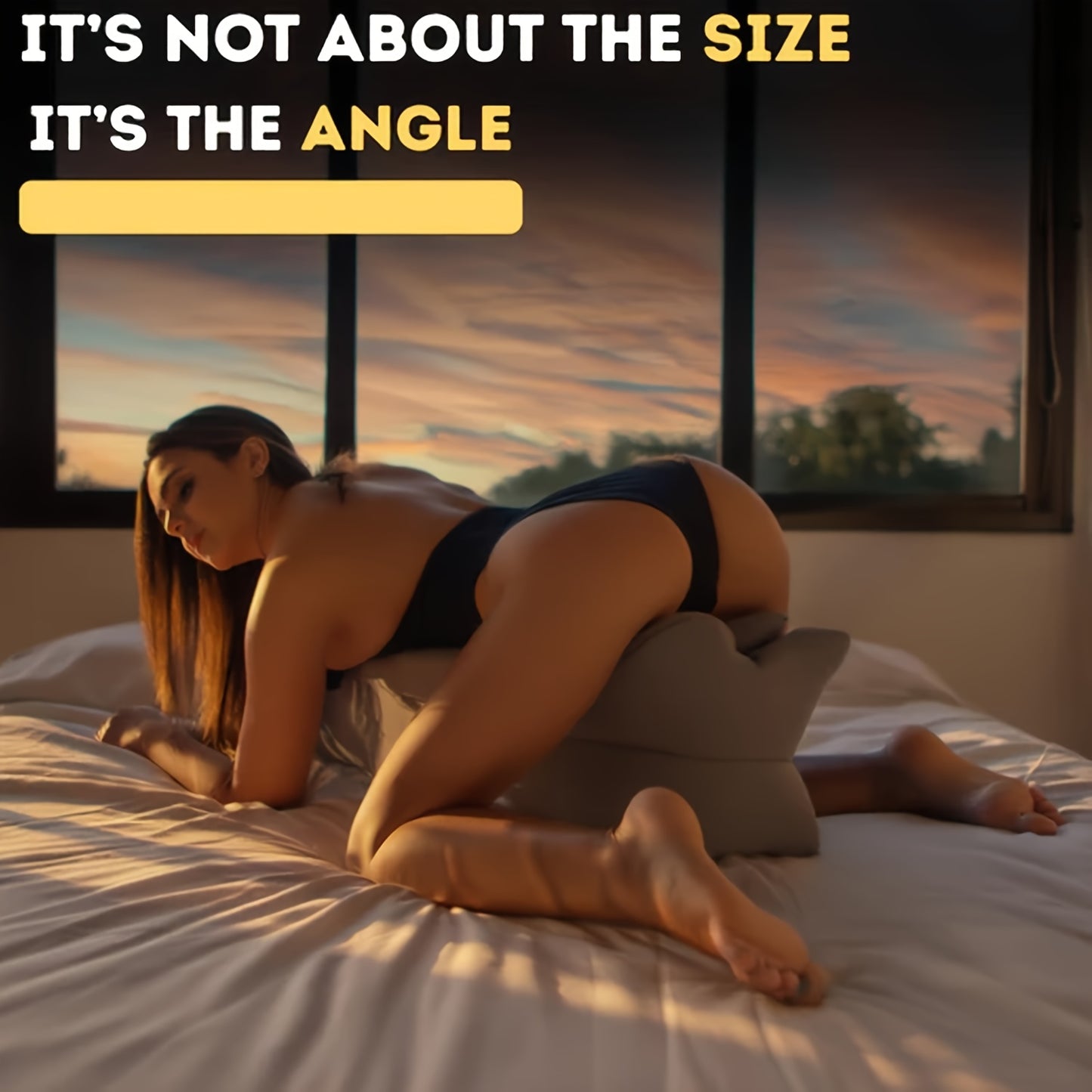 Memory Foam Sex Wedge Pillow For Couples With Anti-slip Base