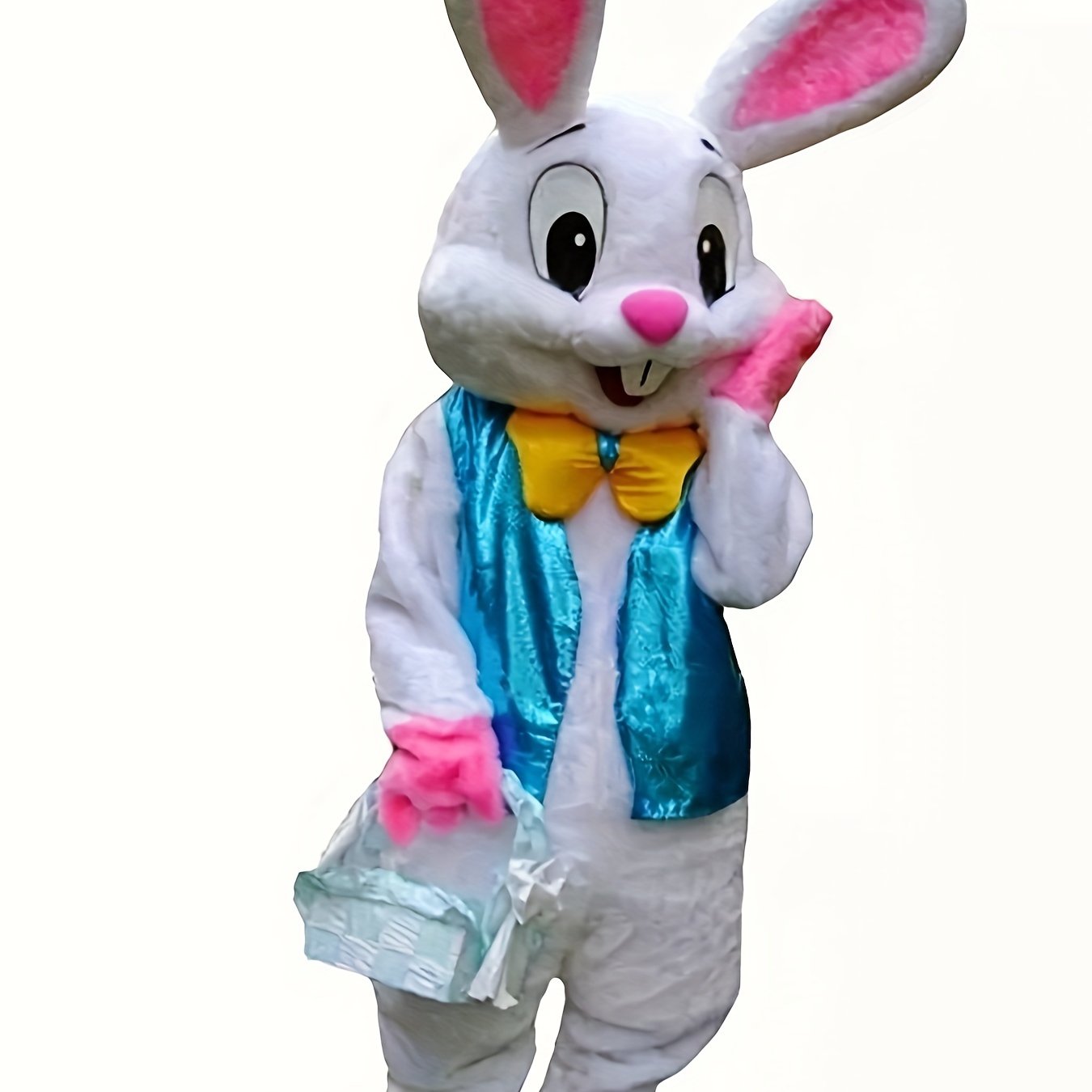 Easter Bunny Mascot Costume Plush Rabbit Suit For Parties