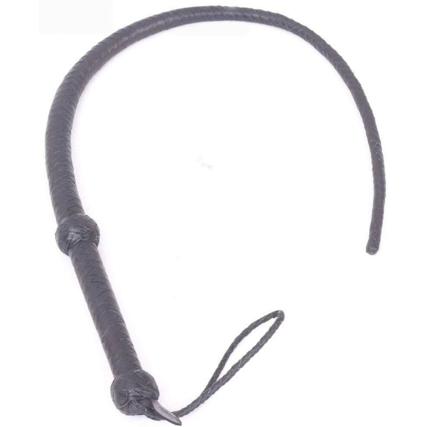 Cowhide Leather Bullwhip for Training and Practice