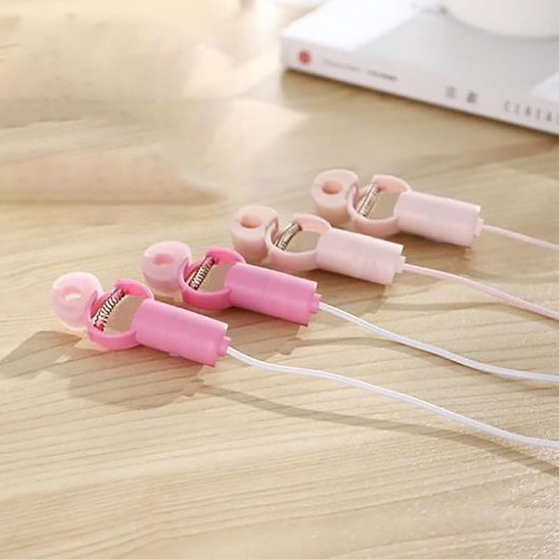 BDSM Adjustable Vibrating Nipple Clamps Nipple Toys with USB Control Nipple Vibrator Couples Women Sex Toys Breast Stimulator( Dark Pink)