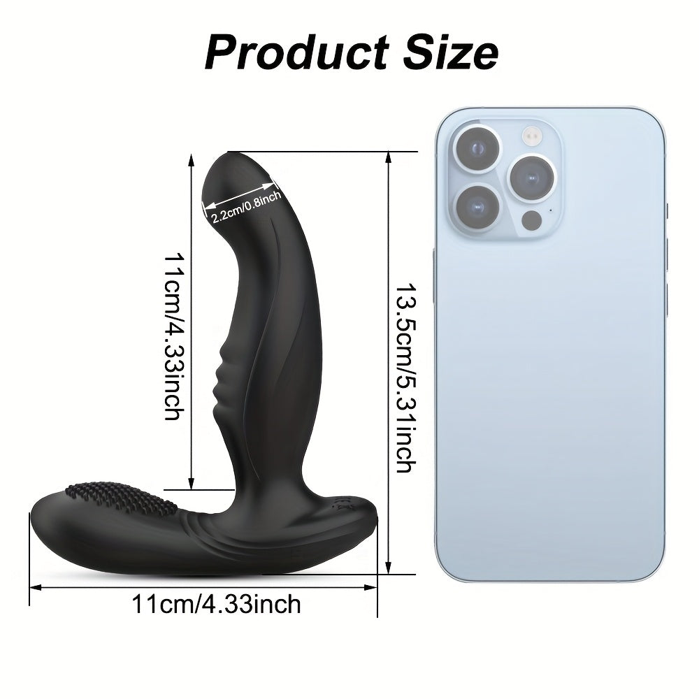 GENYEAN Anal Plug Vibrator With App Control And Rechargeable Battery