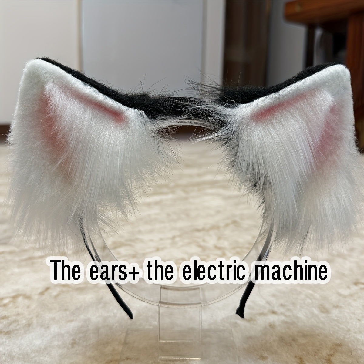 Automatic Touch-Responsive Animal Ear Headband With Detachable Ears
