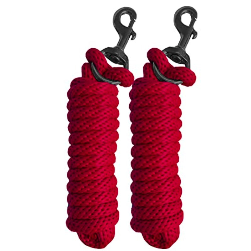 Heavy-Duty Poly Lead Ropes for Horses and Livestock Bolt Snap