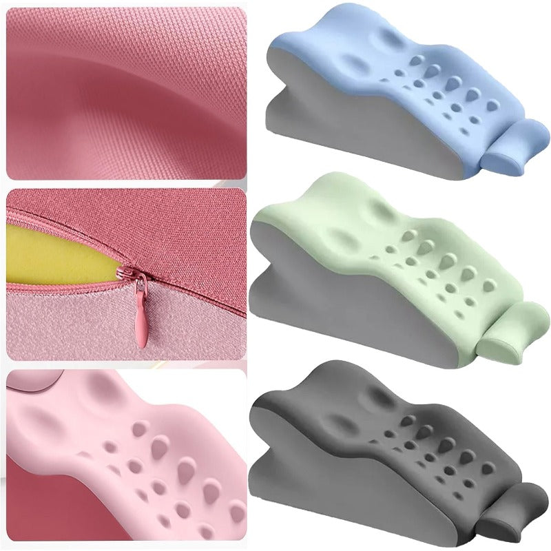 Two Styles Ergonomic Support Pillow for Comfort and Positioning