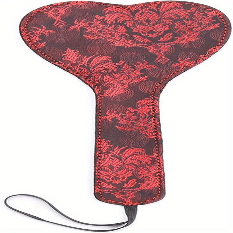 11.2inch Faux Leather & Lace Sex Paddles for Adult BDSM Bondage Spanking Set, Bondage Play, Kink Accessories, Stylish Bondage, Elegant Design, Handcrafted Paddles, Durable Material, Pleasure Tools, Bondage Tools, Bdsm Paddles