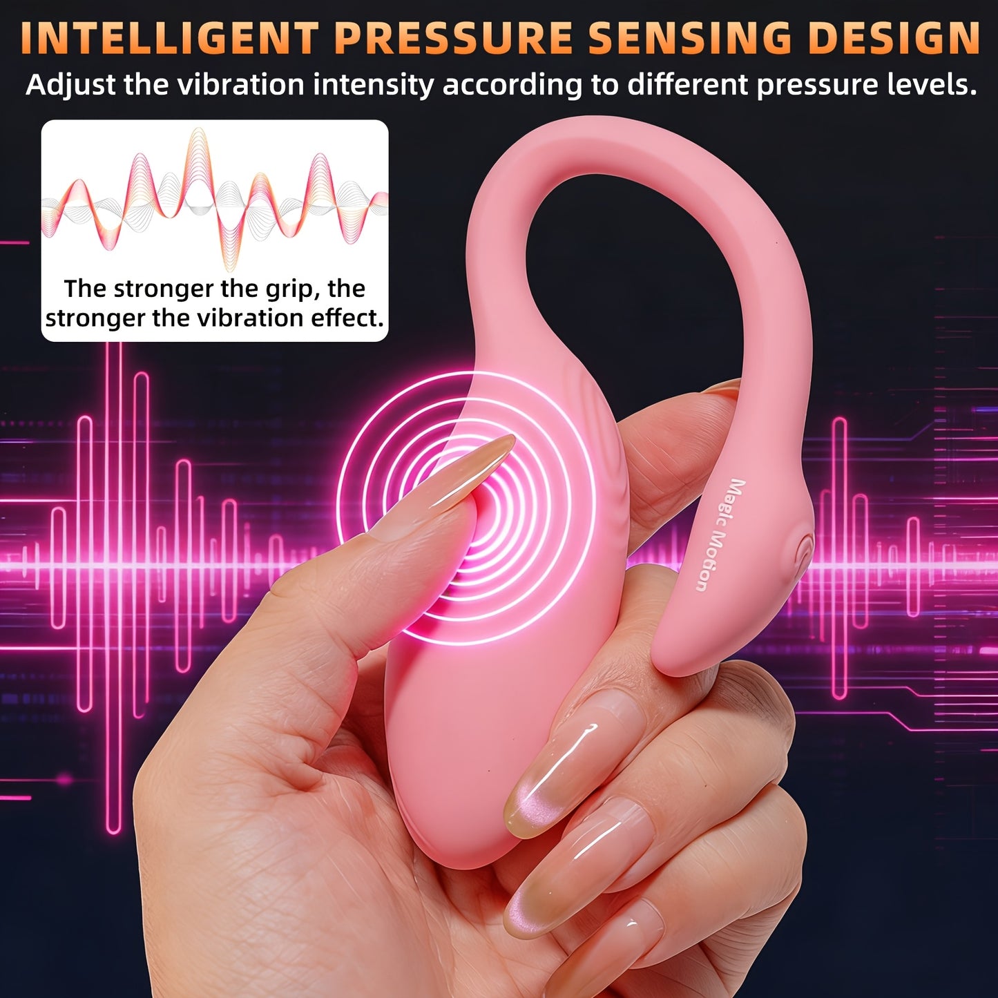 LSHE Smart Kegel Exerciser With Pressure Sensor And App Remote