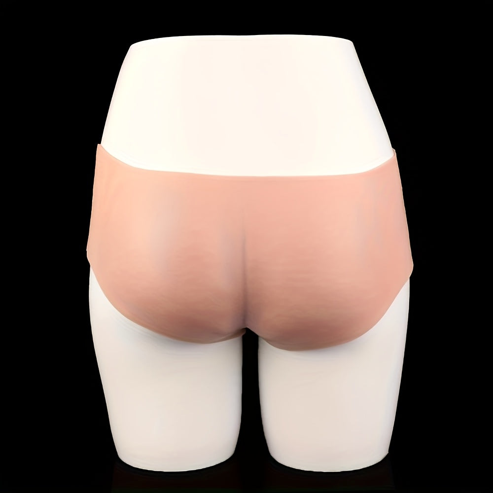 Simulated Wearable Silicone Crotch Suit For Adults BDSM Lovers
