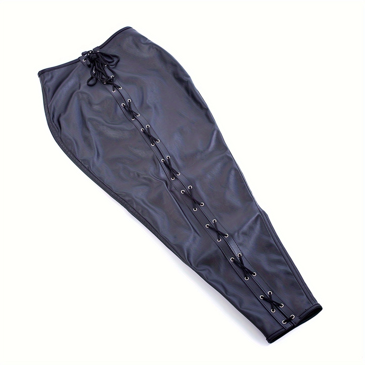 BDSM Bondage Mummy Costume Restraint Kit With Lace Up Detail