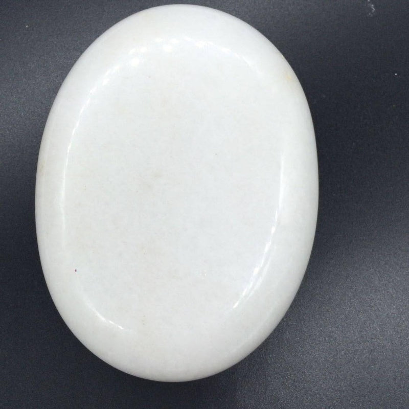 4pc Handcrafted Marble Cold Stone Massage Set For Spa Use