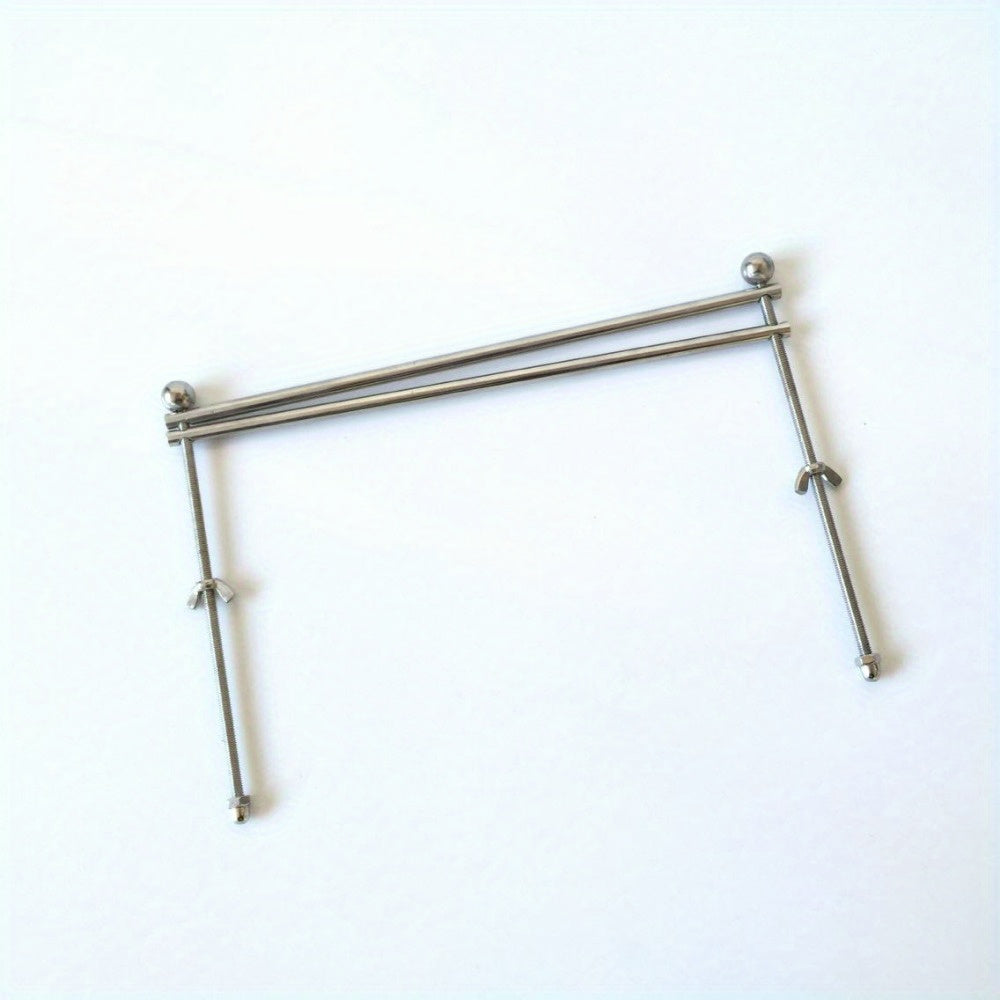 Stainless Steel Fixed Adjustable Chest Clip, Nipple Clip, Heavy-duty Steel Frame Chest Press, BDSM Restraint Lock, Flirting Toy, Bondage Accessory, Bdsm Gear, Adjustable Clip, Metal Restraint, Highquality Metal, Sturdy Constr
