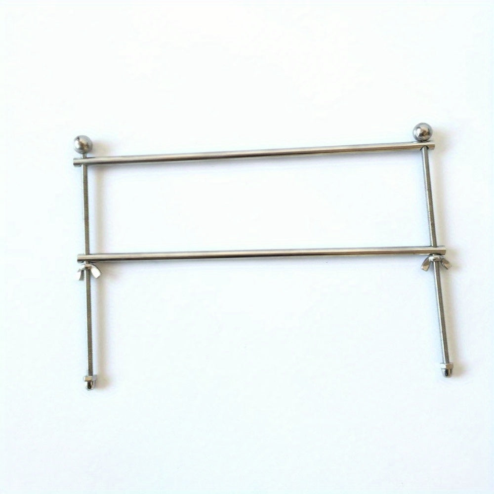 Stainless Steel Fixed Adjustable Chest Clip, Nipple Clip, Heavy-duty Steel Frame Chest Press, BDSM Restraint Lock, Flirting Toy, Bondage Accessory, Bdsm Gear, Adjustable Clip, Metal Restraint, Highquality Metal, Sturdy Constr