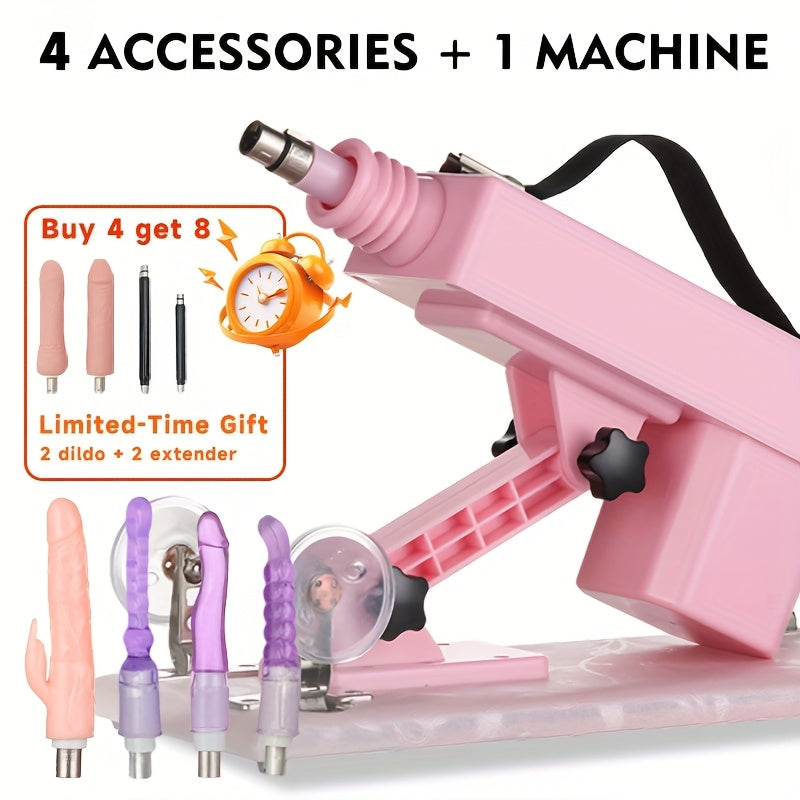 Love Machine Sex Machine With Attachments And Upgraded Handle