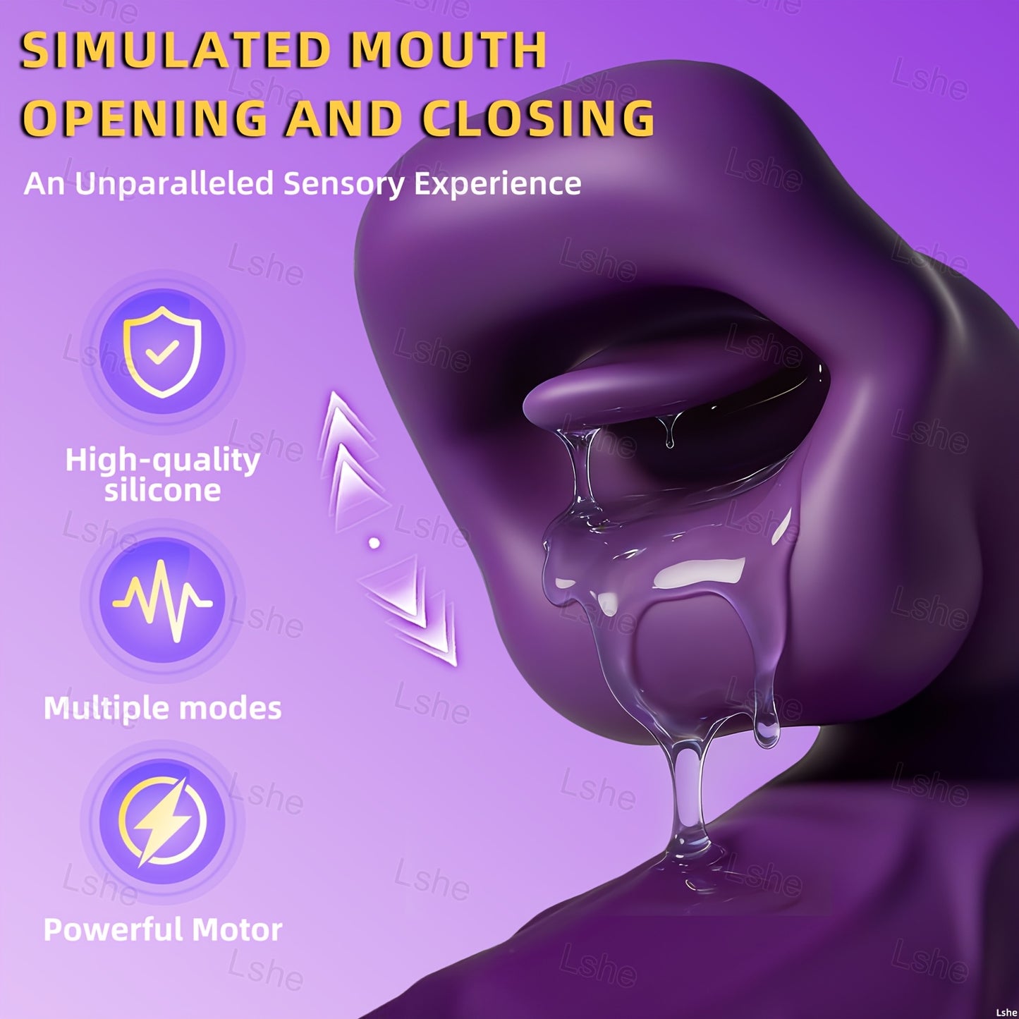 LSHE Vibrator For Women Waterproof Rechargeable G Spot Clitoral Stimulator