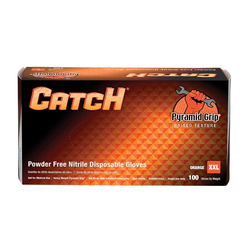 Adenna ProWorks CATCH Heavy-Duty Nitrile Gloves With Raised Pyramid Grip