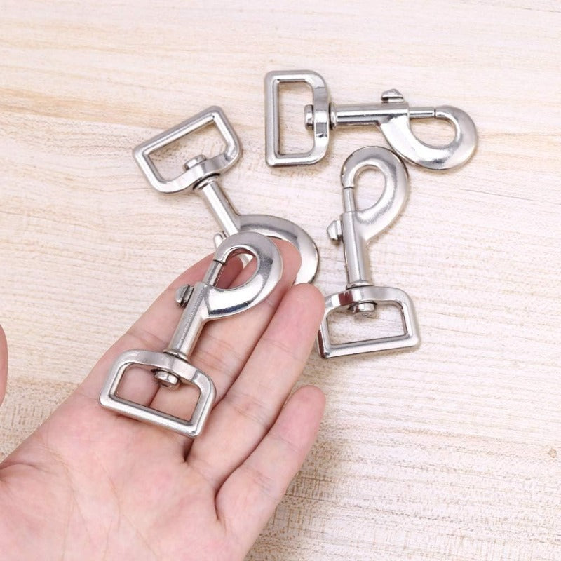 Heavy Duty Swivel Snap Hooks Zinc Alloy Clasp For Leashes