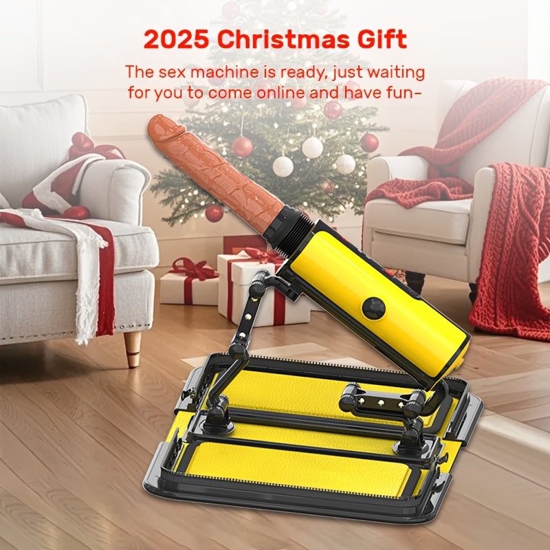 Limited Edition Holiday Vibrating Dildo With Adjustable Angle Plug