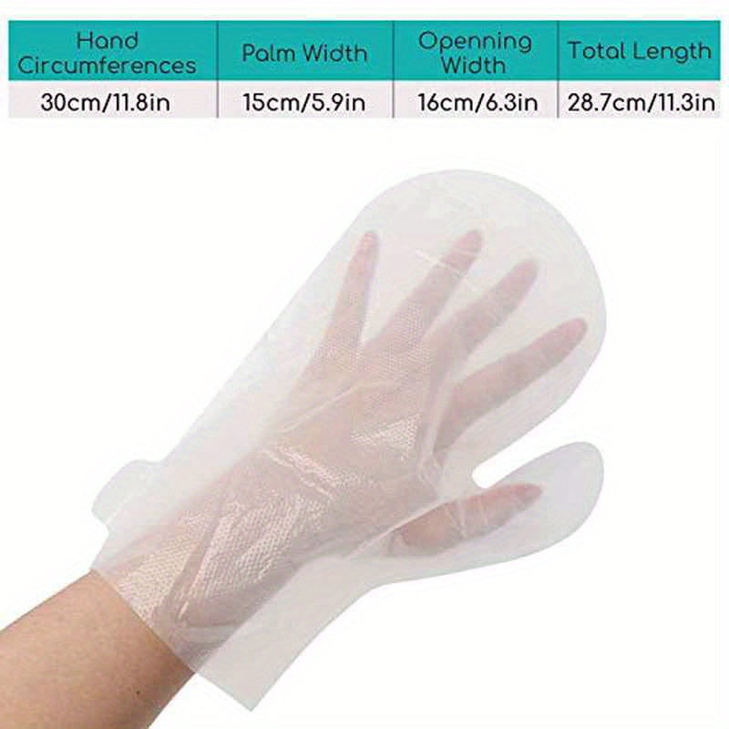 Segbeauty 200 Pack Heavy Duty Plastic Paraffin Wax Liners for Wax Baths