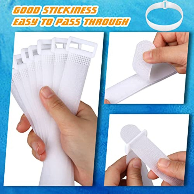 Kigeli Reusable Cable Straps and Ties Set, 20 Pcs, Cord Organizer