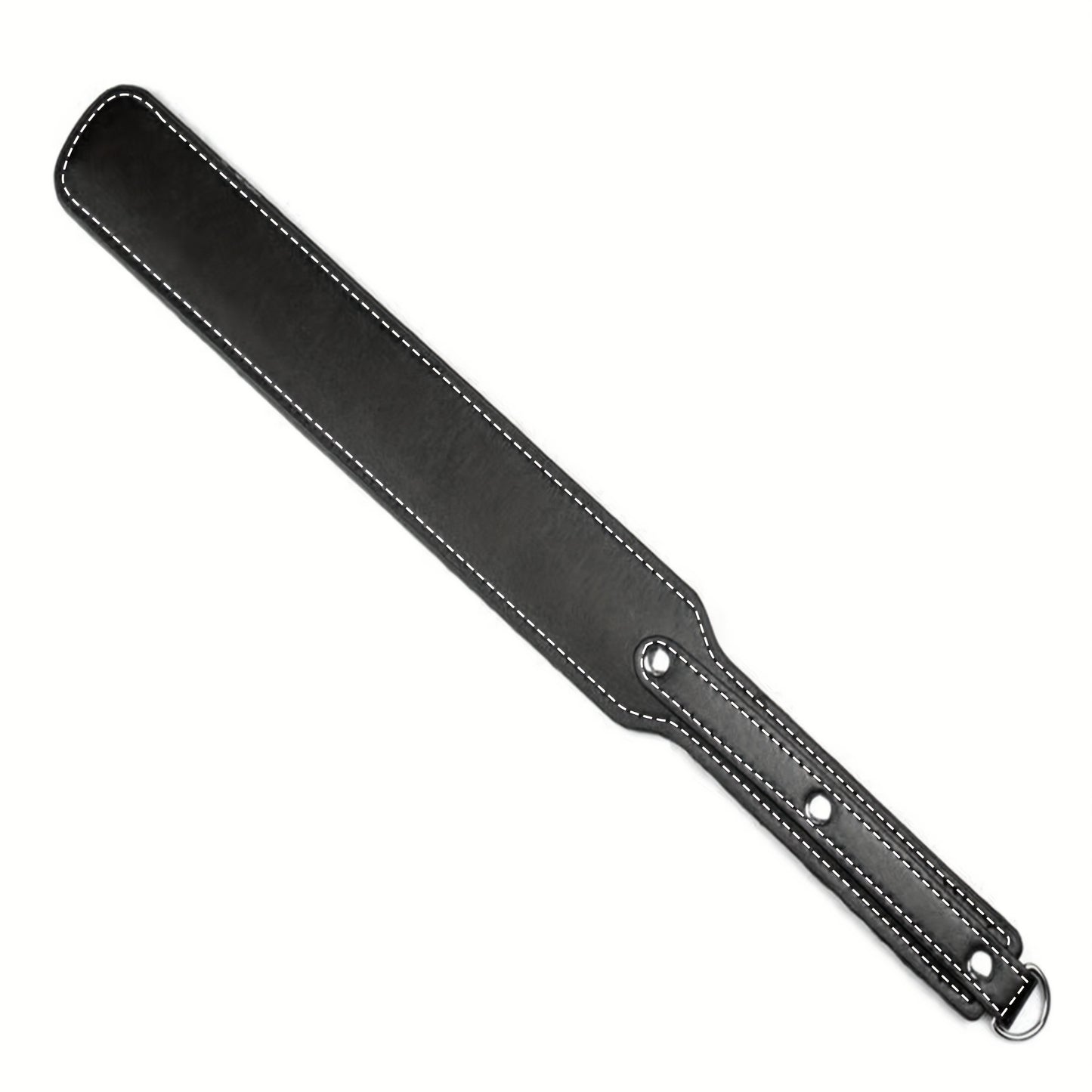 Horse Training Crop With Stainless Steel Handle Faux Leather Paddle