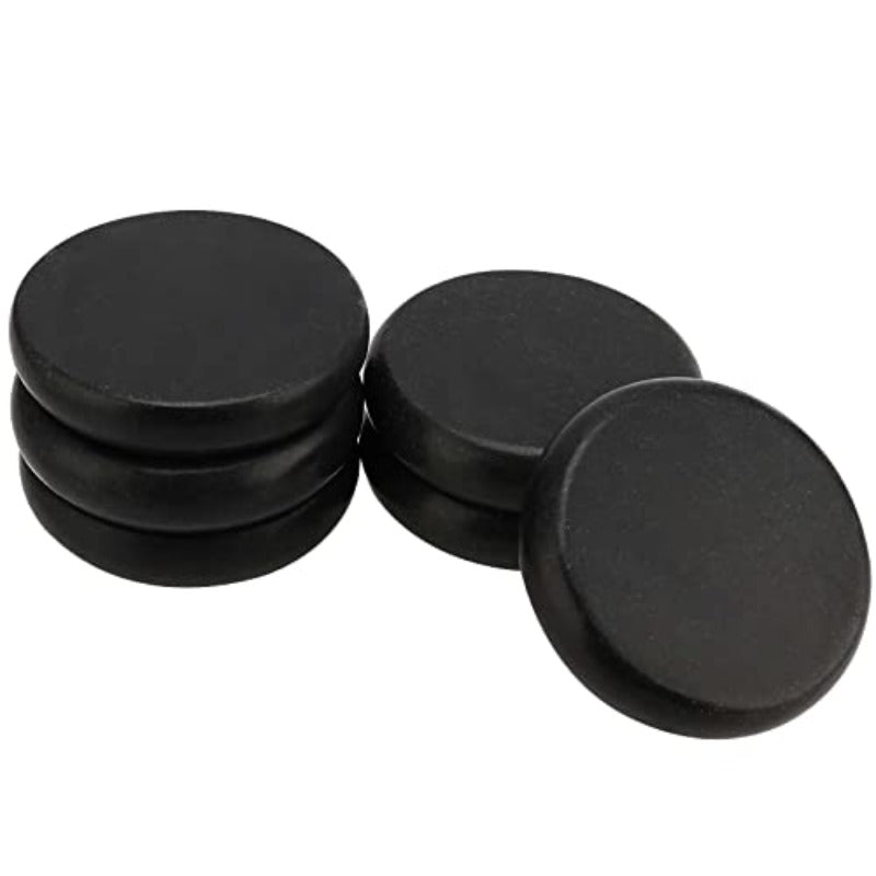Natural Basalt Massage Stones 22 Pack For Home Spa Relaxation