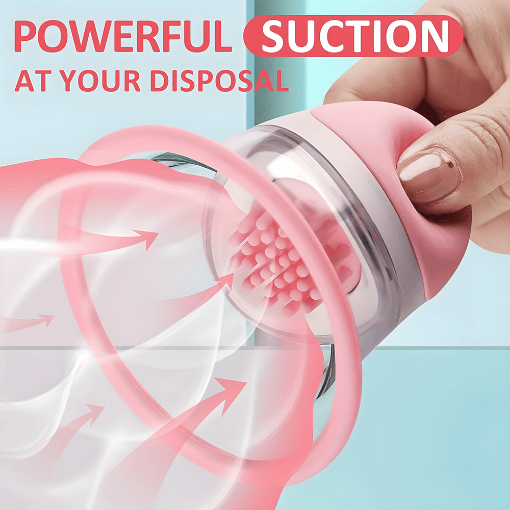 Nipple Clamps and Clitoris Stim Toy With 10 Vibrator Modes