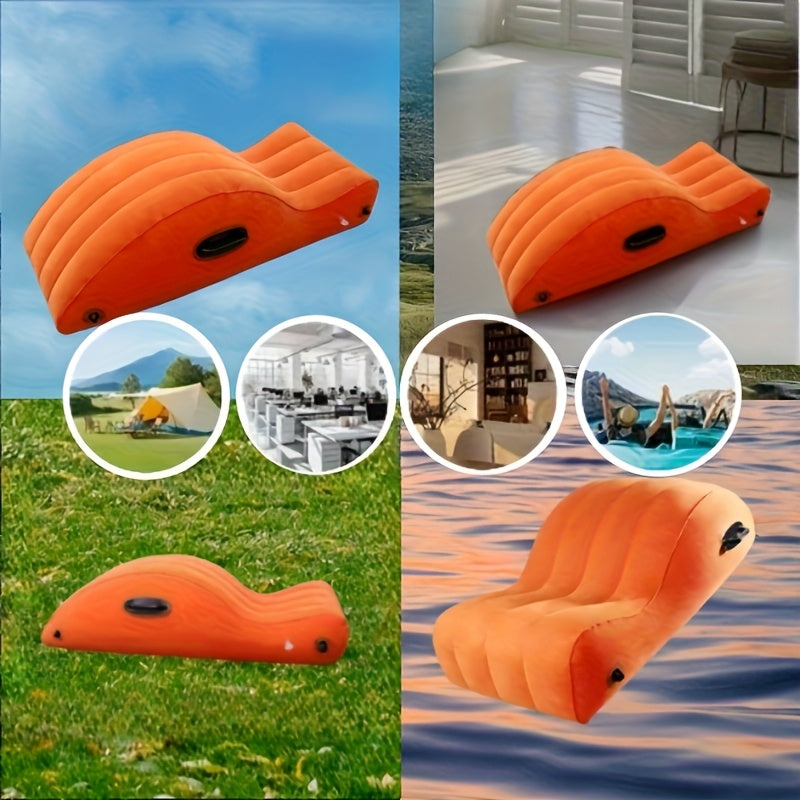 Flocking Inflatable Sex Pillow Sex Furniture Couples Love Position Cushion Sofa