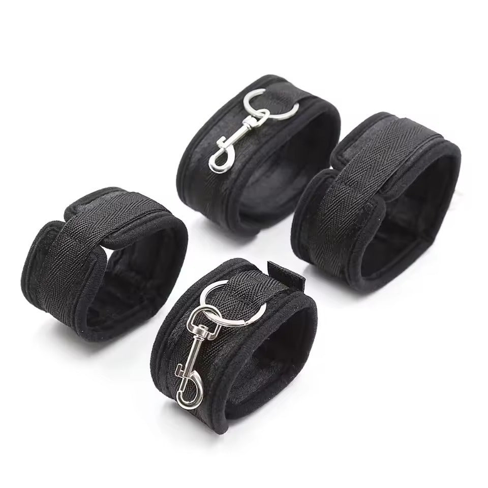 Bed Bondage Straps And Ropes Set For Couples Sensory Pleasure