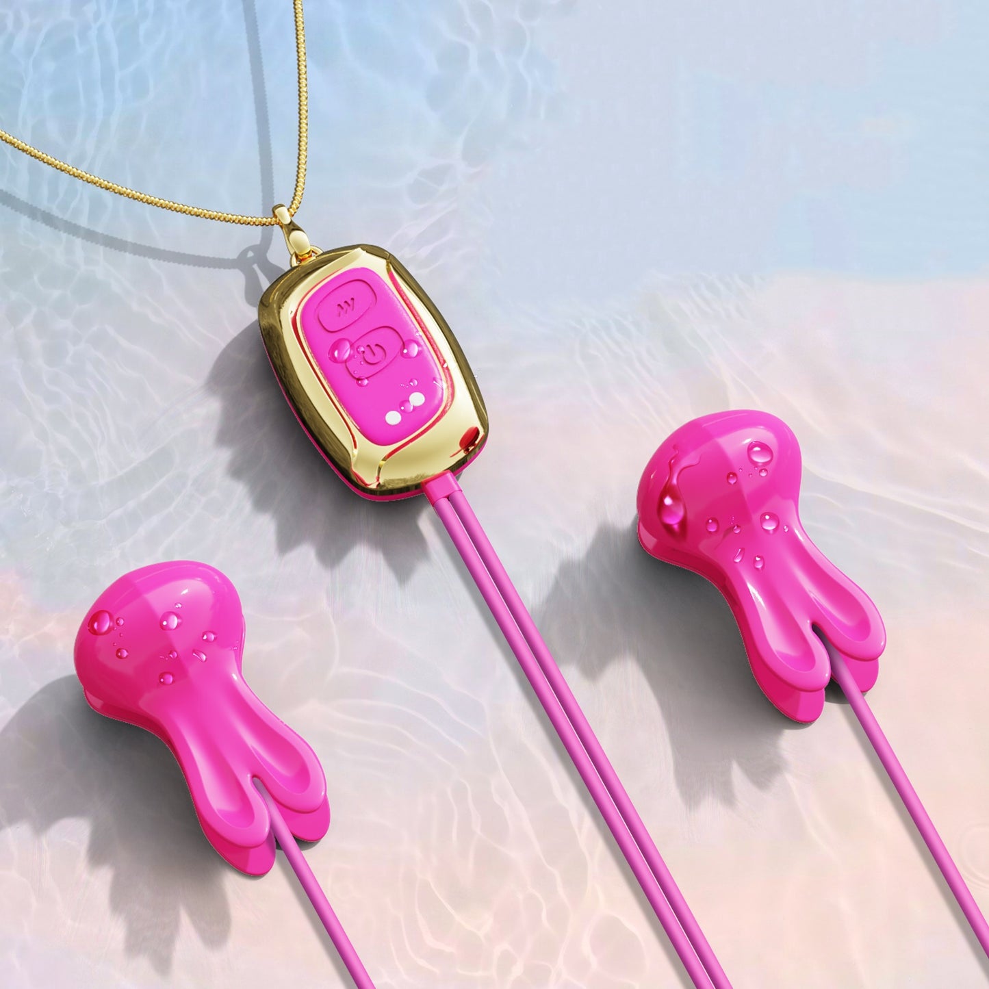 Nipple Clamps Vibrating Toy 9 Modes Magnetic Rechargeable