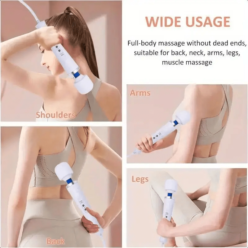 Powerful Wand Massager G Spot Vibrator With 2 Speed Control