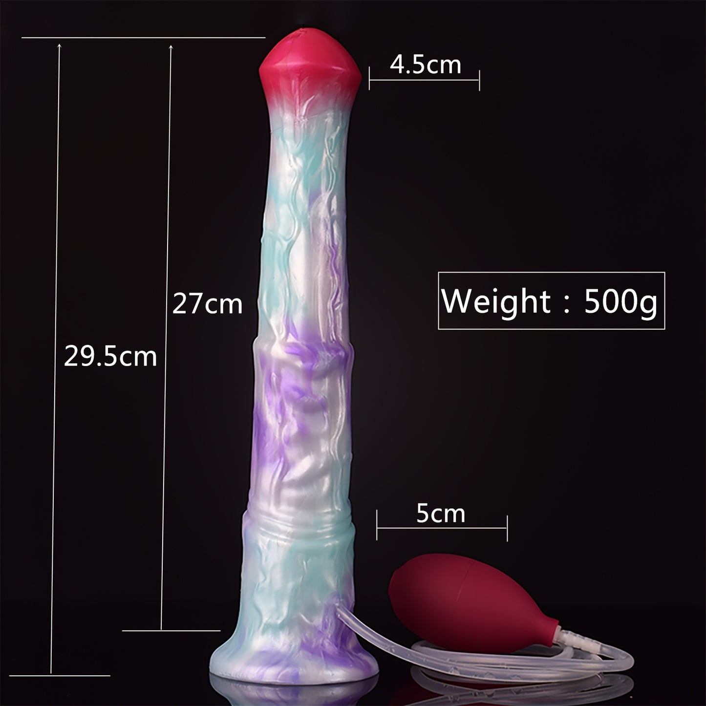 Dragon Silicone Thrusting Dildo With Suction Cup