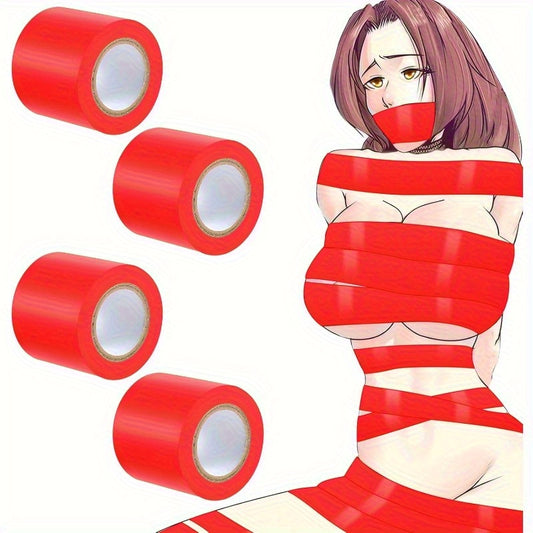 Bondage Tape 4pcs Set for BDSM Restraints and Adult Play