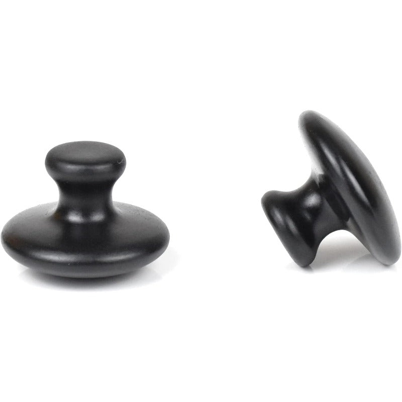 Mushroom Shaped Massage Stones Natural Bian Stone For Spa Therapy