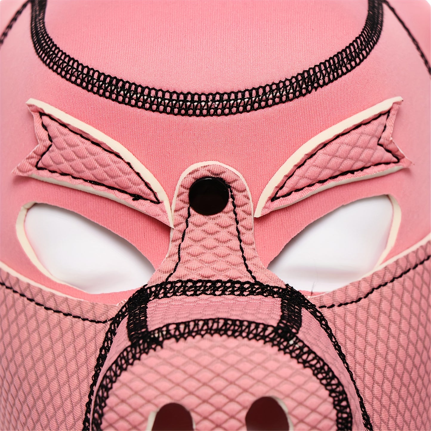 Rubber Pig Hood BDSM Mask for Adult Cosplay and Bondage