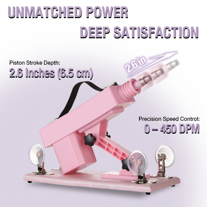 Love Machine Sex Machine With Attachments And Upgraded Handle