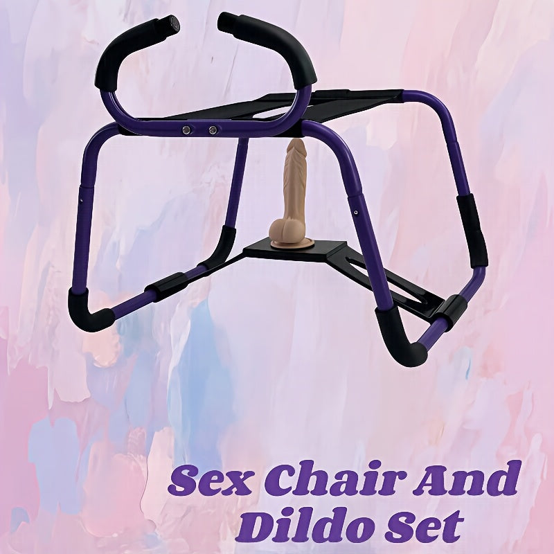 Unisex Adjustable Height Sex Chair Set Multifunctional BDSM Toy